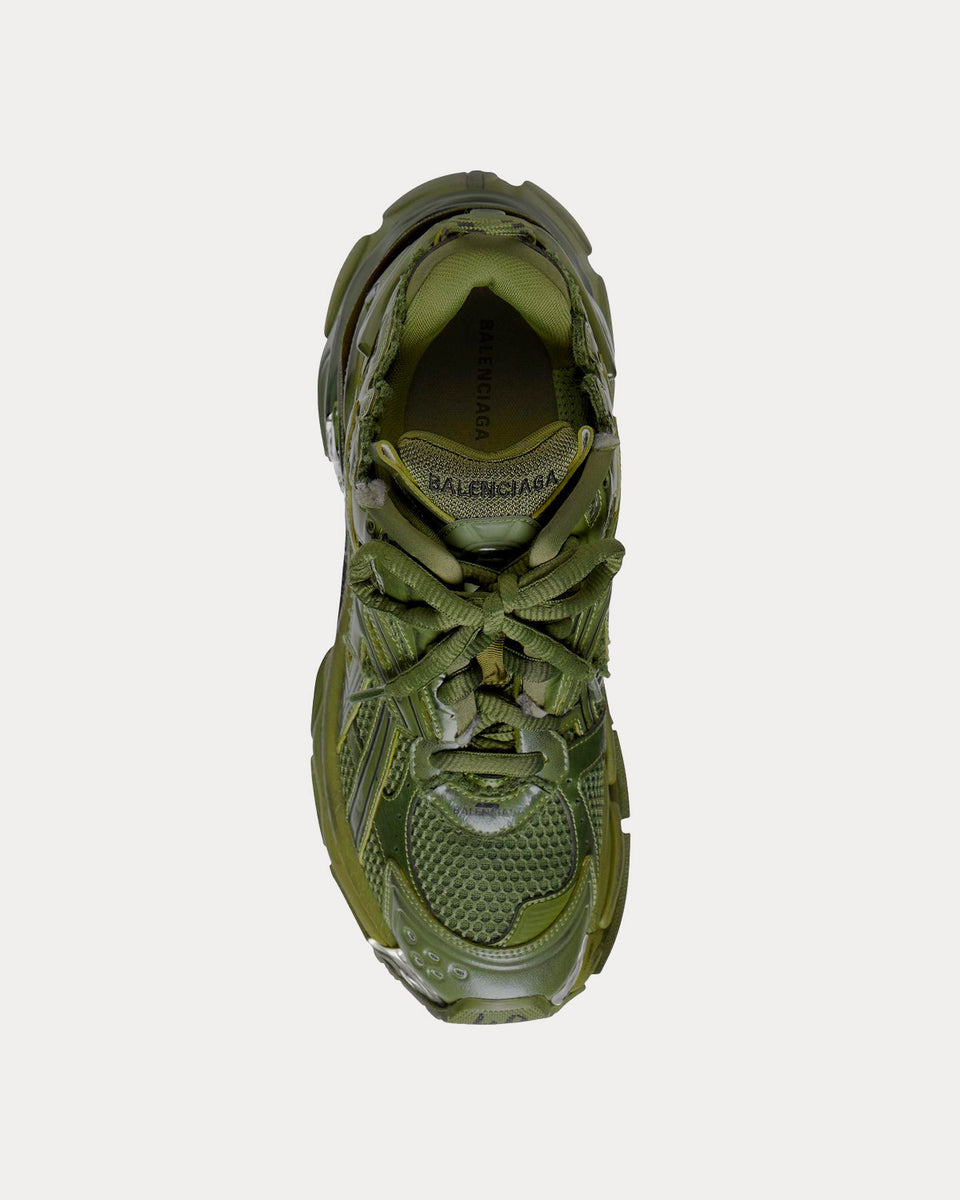Olive green hotsell balenciaga sneakers