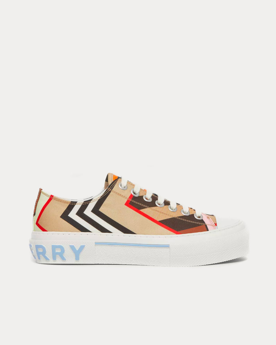 Burberry online colorful sneakers