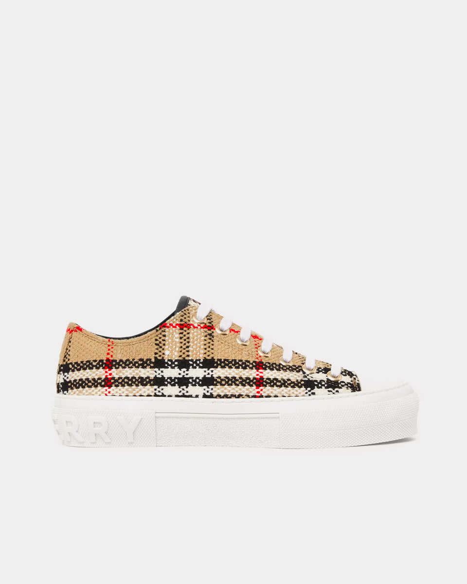 Burberry rainbow vintage discount check sneakers