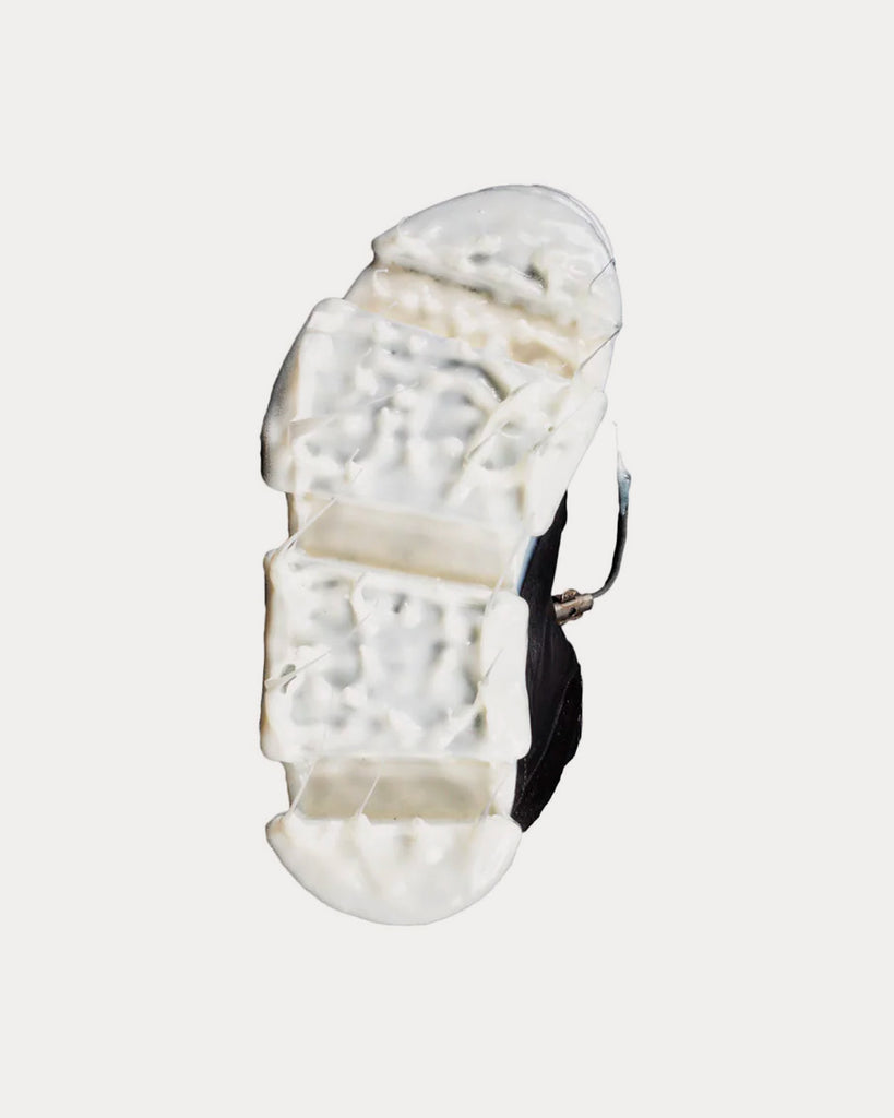 Iced Paper Dart Handled Ankle Black High Top Sneakers