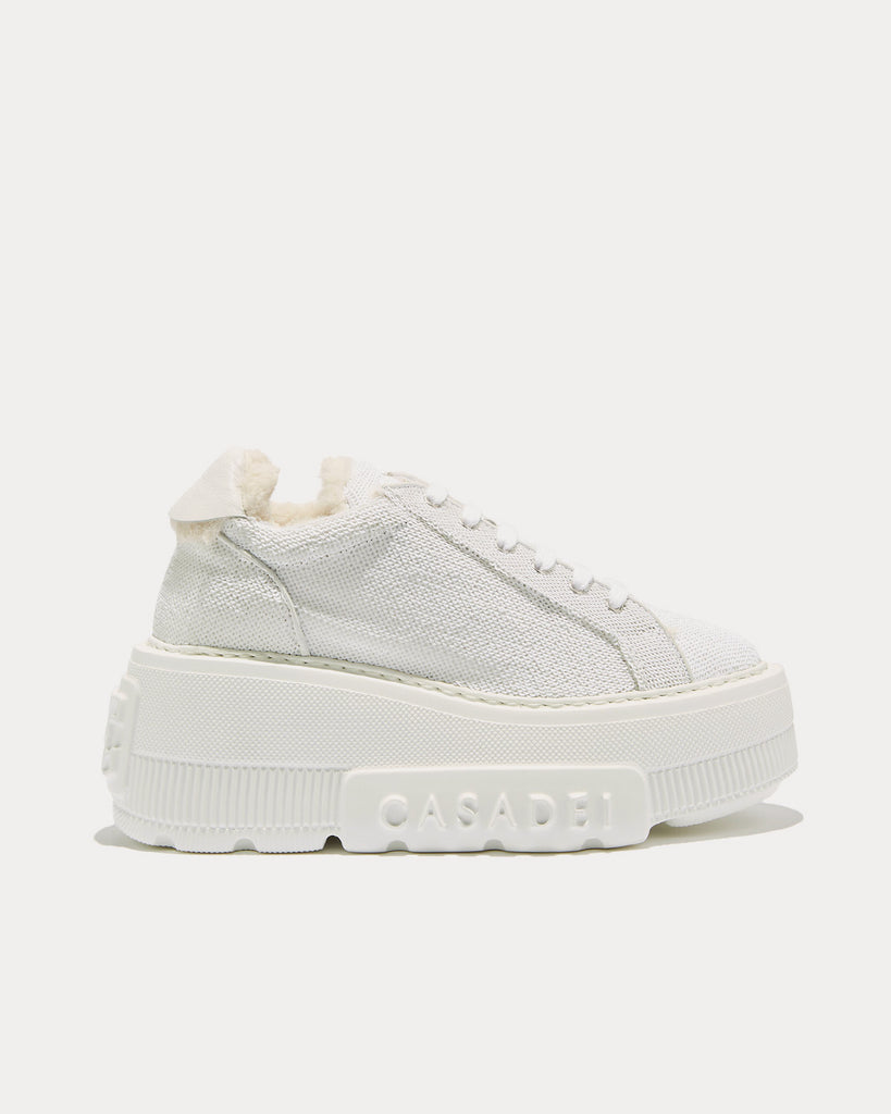 Nexus Mermaid White Low Top Sneakers
