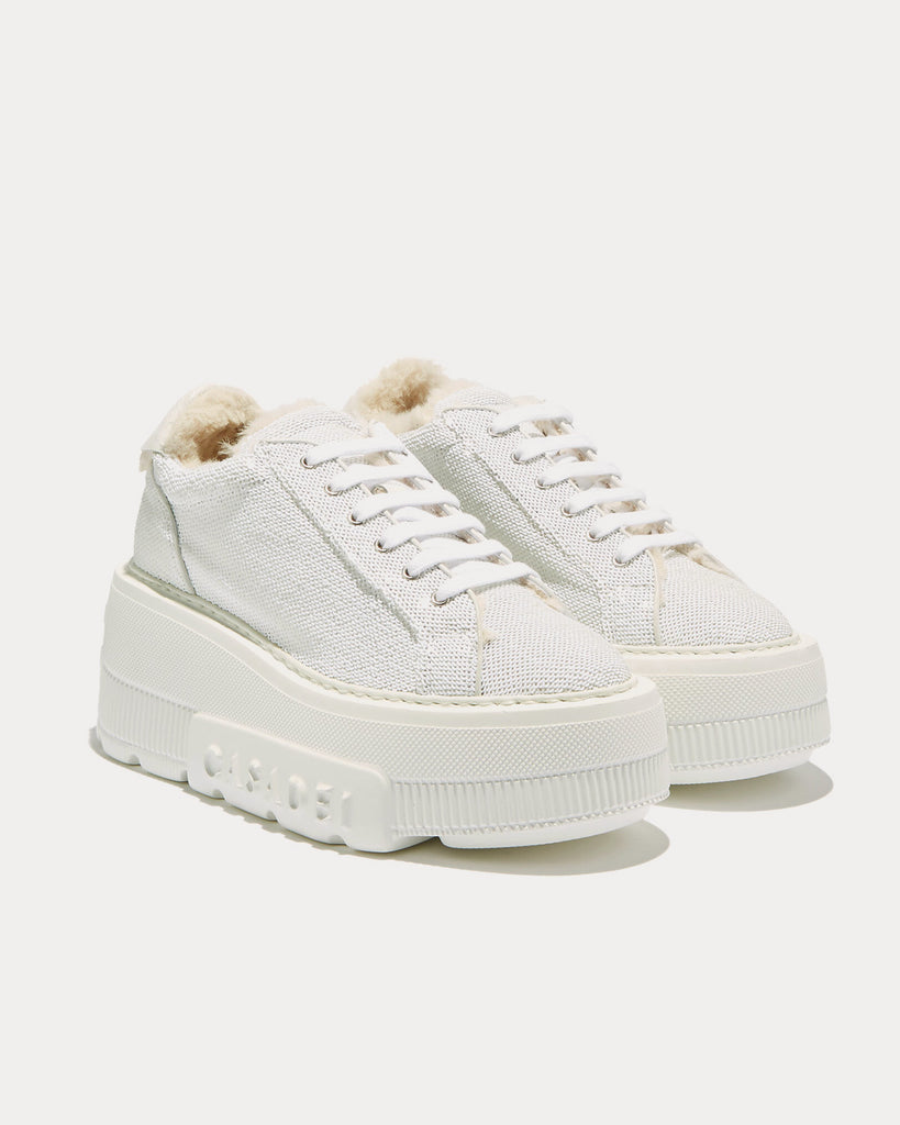 Nexus Mermaid White Low Top Sneakers