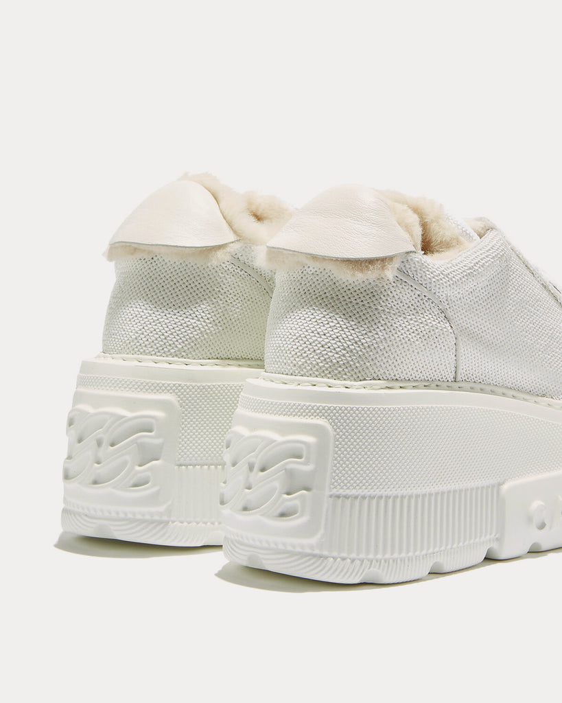 Nexus Mermaid White Low Top Sneakers