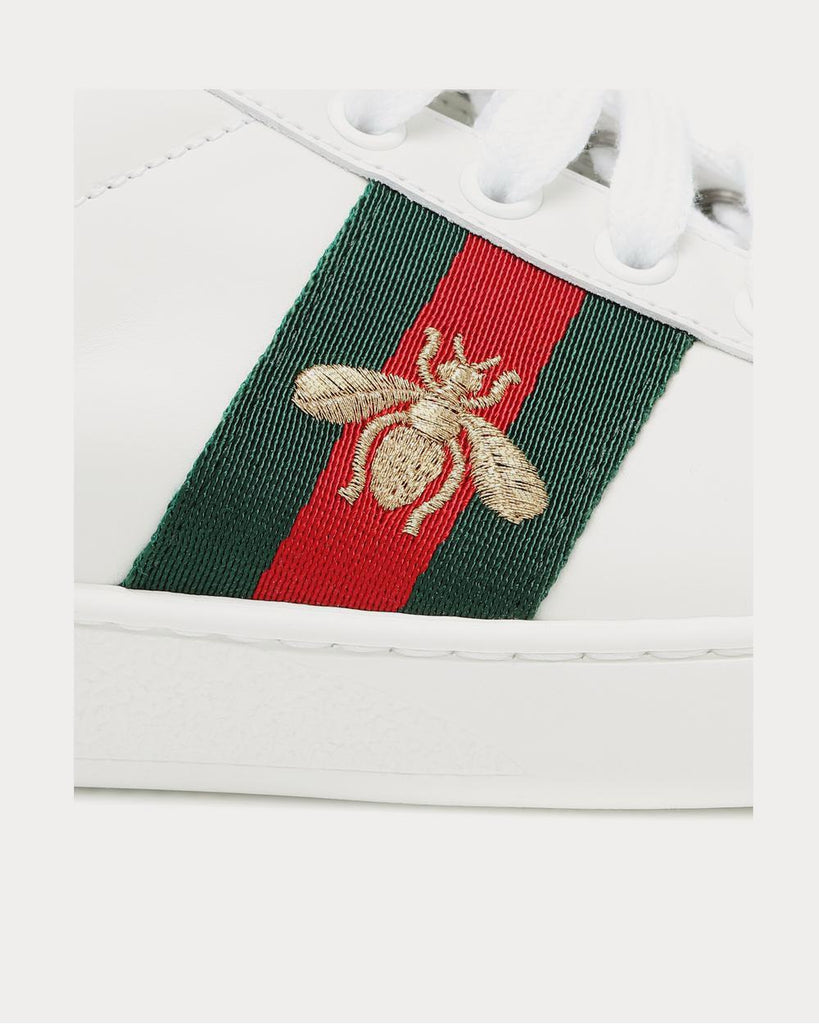 Ace leather water snake leather Low Top Sneakers