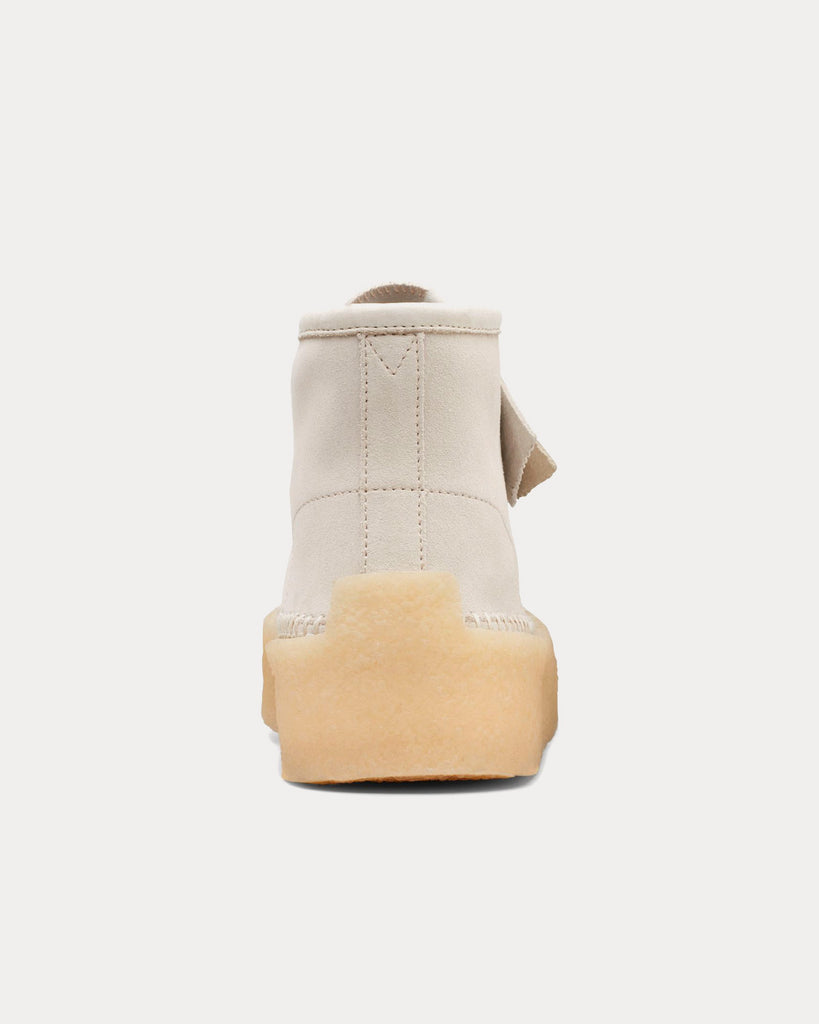 Caravan Mid Off White High Top Sneakers
