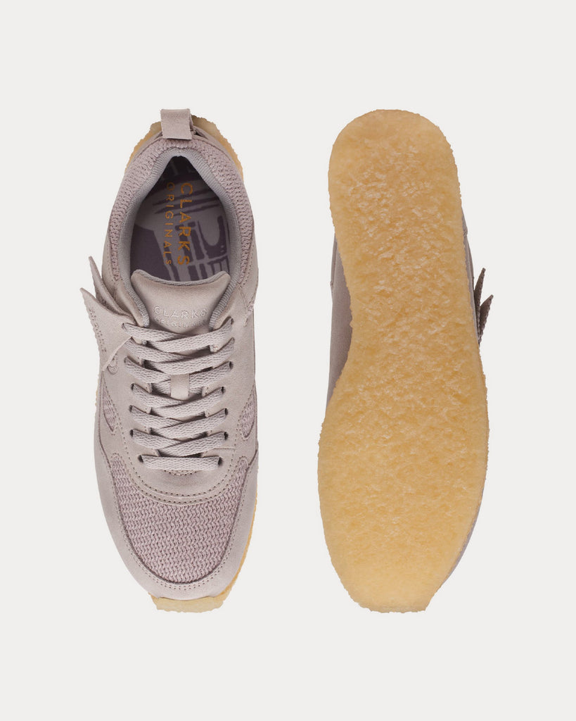 Lockhill Grey Suede Low Top Sneakers