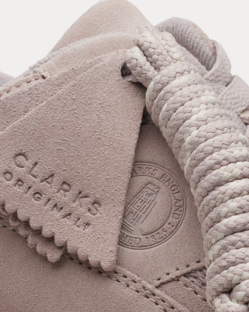 Lockhill Grey Suede Low Top Sneakers