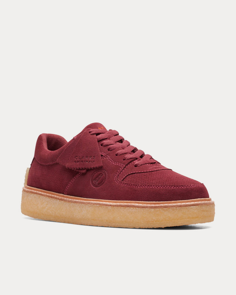 Sandford Oxblood Low Top Sneakers