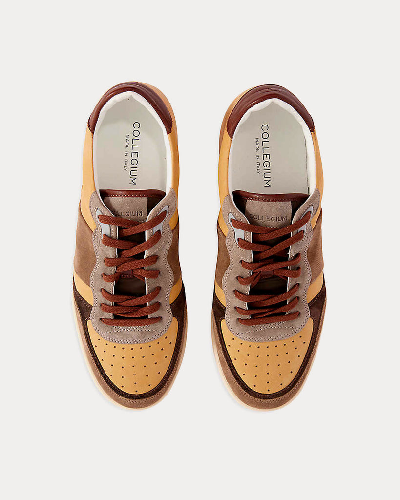 Devastator Dark Brown Low Top Sneakers