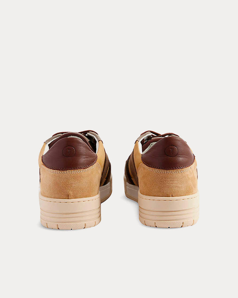 Devastator Dark Brown Low Top Sneakers