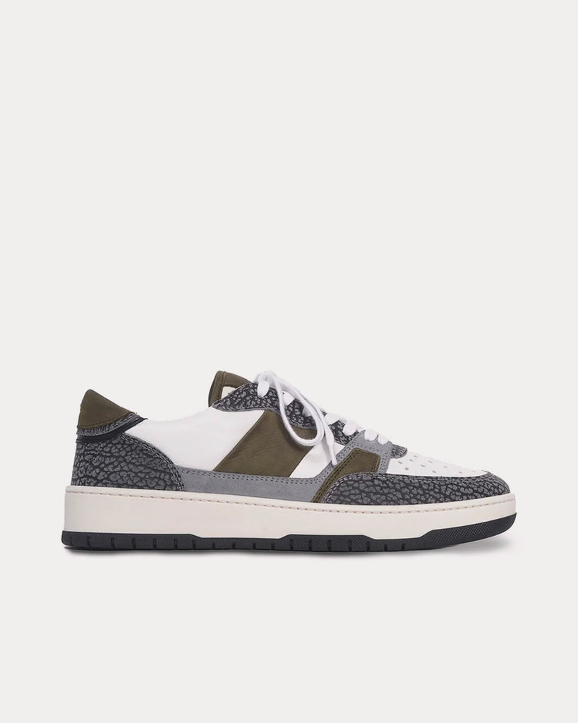Pillar Alpha Olive Low Top Sneakers
