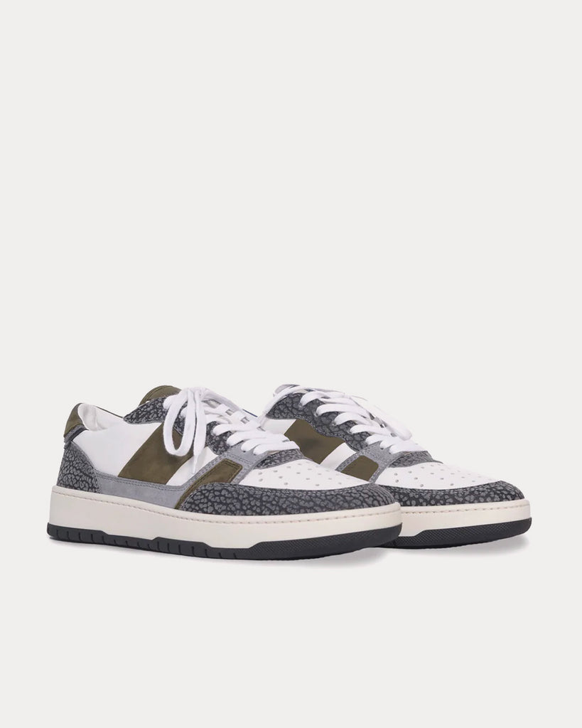 Pillar Alpha Olive Low Top Sneakers