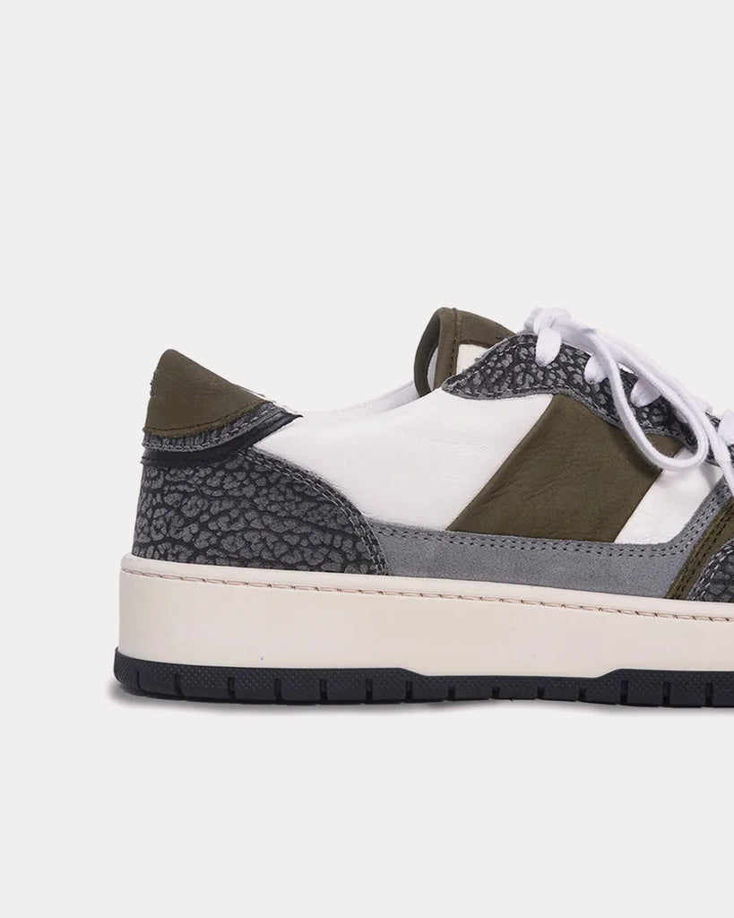 Pillar Alpha Olive Low Top Sneakers