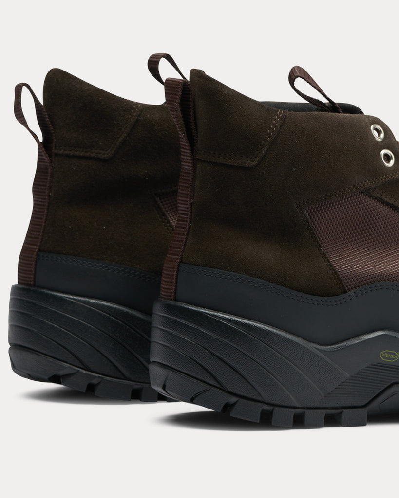 Scander Chocolate High Top Sneakers
