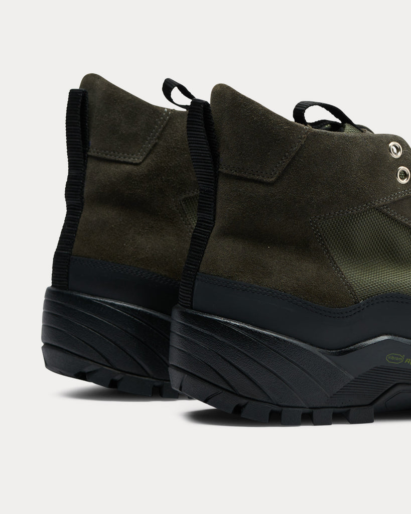 Scander Olive High Top Sneakers