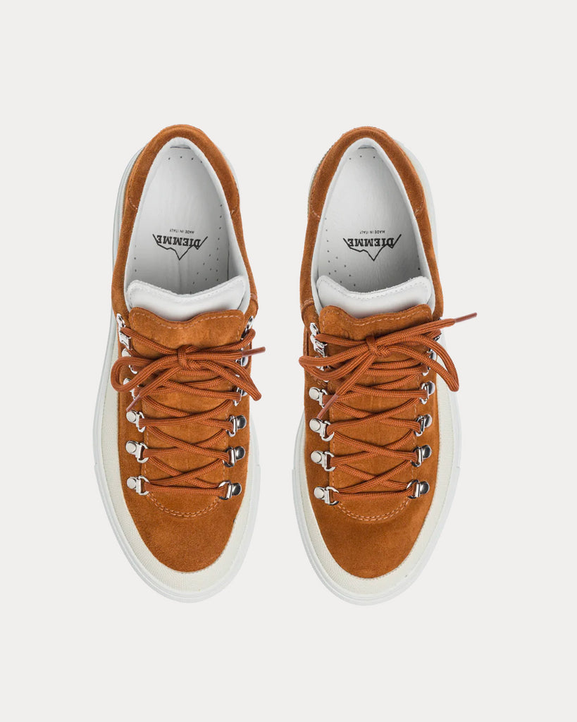 Marostica Low Suede Cognac Low Top Sneakers