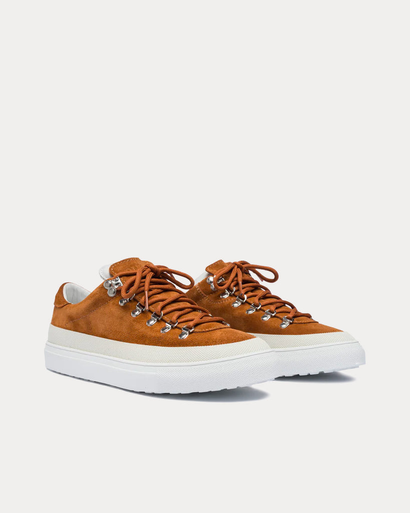 Marostica Low Suede Cognac Low Top Sneakers