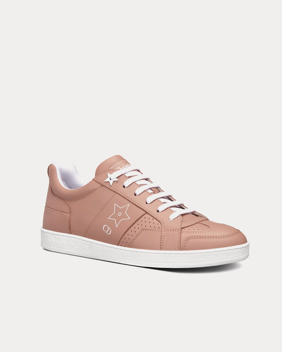 Dior Star High-Top Sneaker White Calfskin and Suede