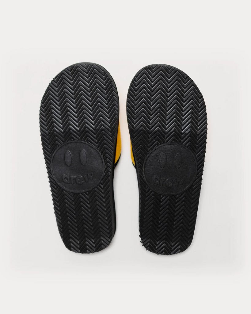 Painted Mascot Platform Golden Yellow Slip Ons
