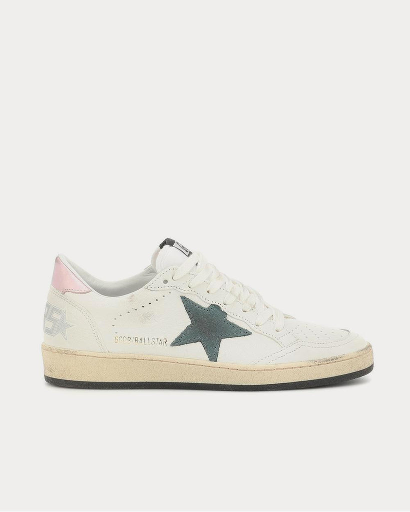 Ball Star leather White Low Top Sneakers