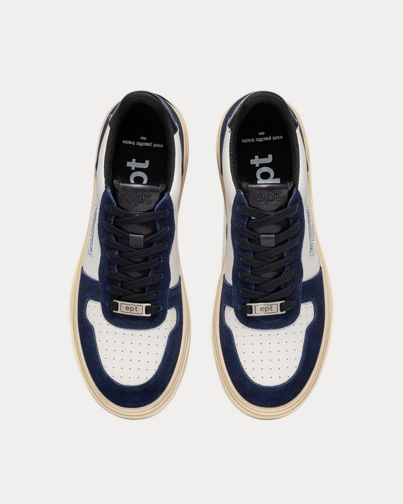 Court Navy / White Low Top Sneakers