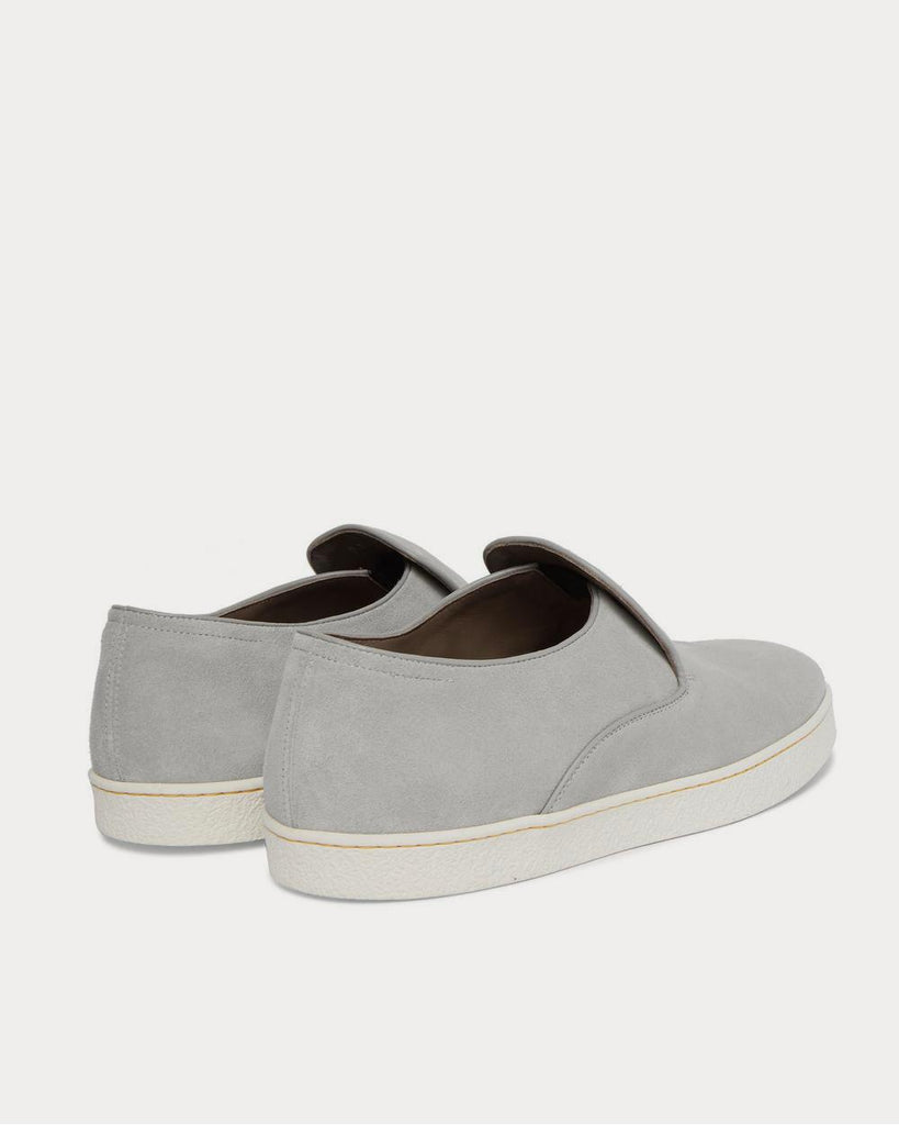 Haven Suede Slip-On Gray low top sneakers