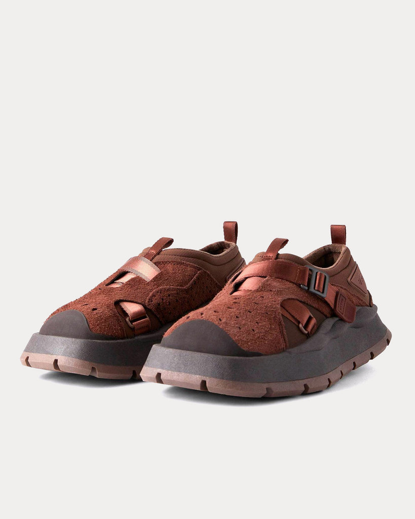 Oasis Suede Mocha Slip On Sneakers