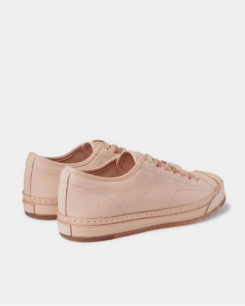 Full-Grain Leather Neutral low top sneakers