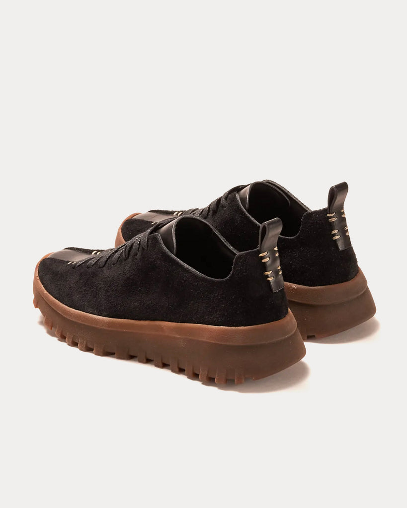 Latex Walker Black Low Top Sneakers