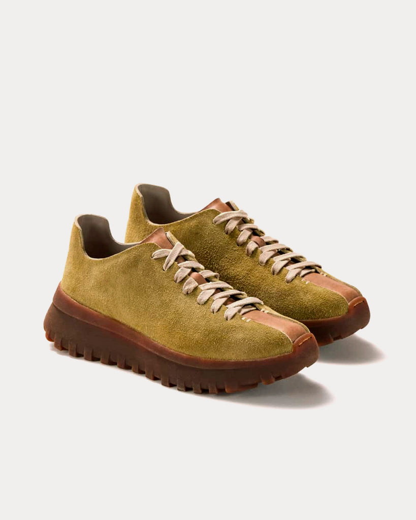 Latex Walker Military Low Top Sneakers