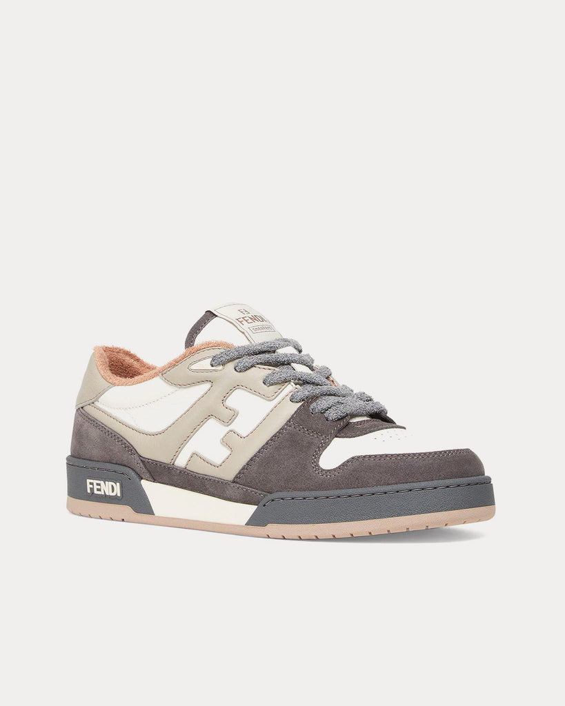 Match Suede Grey Low Top Sneakers