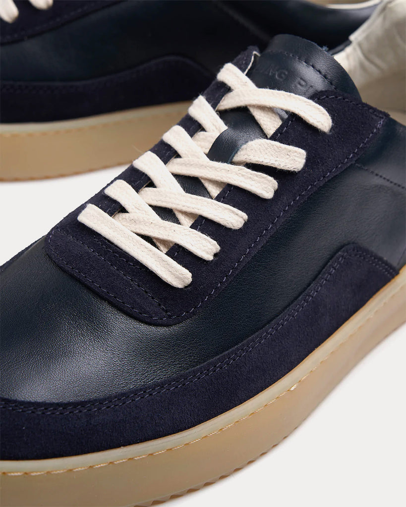 Mondo Mix Blue Low Top Sneakers