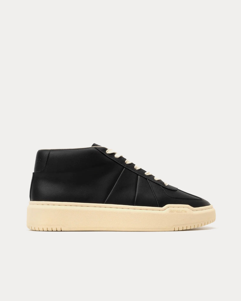 2022A/W AUA303-003 Black Mid Top Sneakers