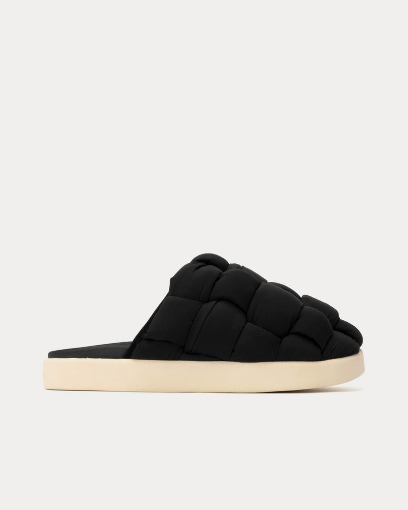 2022 a/w AUE901-002 Black Slip Ons