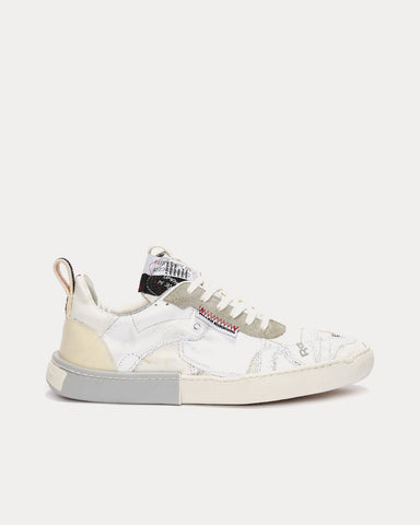 Helen Kirkum Palimpsest White Low Top Sneakers