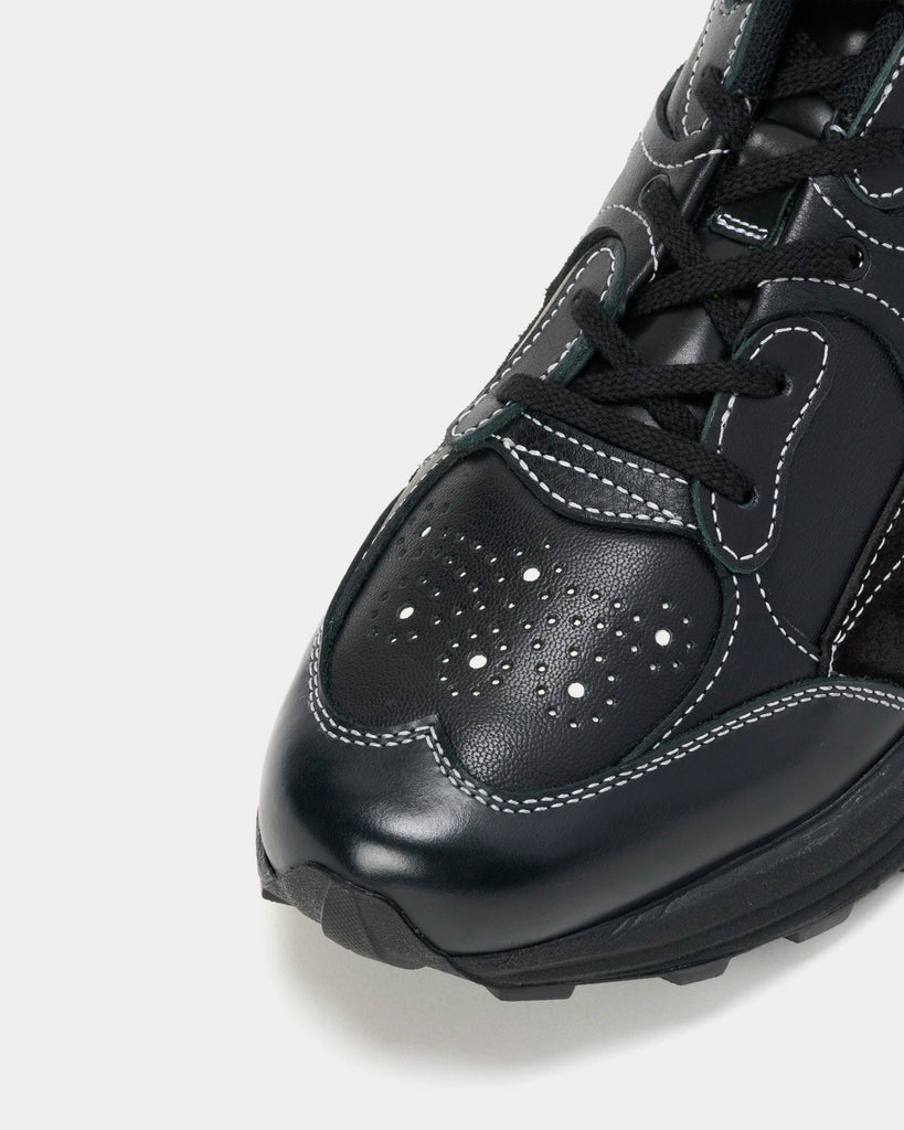 Polar Black / White Low Top Sneakers