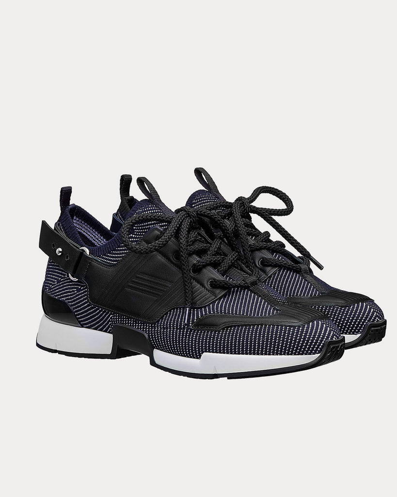 Athlete Multicolore Noir Low Top Sneakers