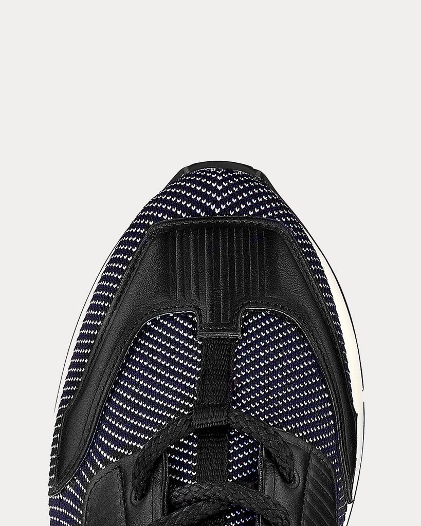 Athlete Multicolore Noir Low Top Sneakers