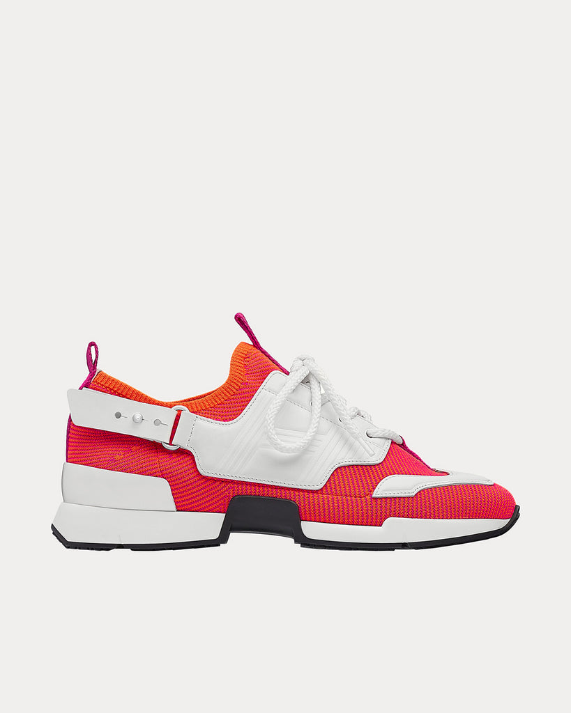 Athlete Orange Low Top Sneakers