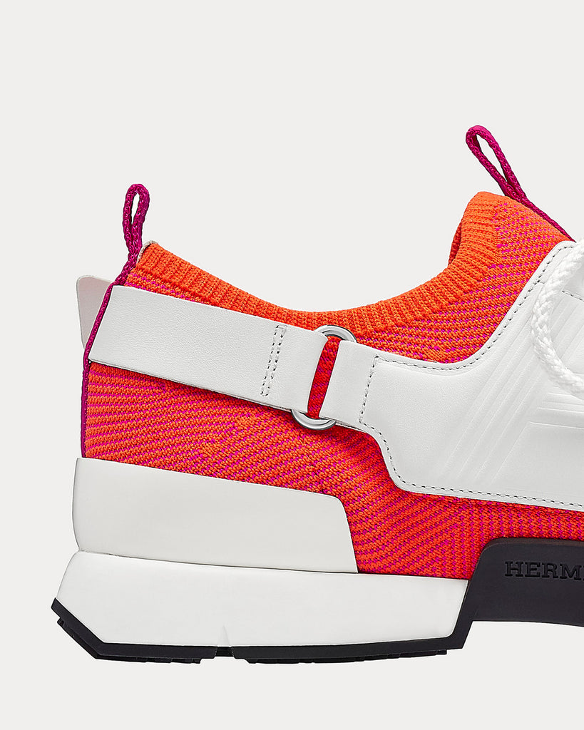 Athlete Orange Low Top Sneakers