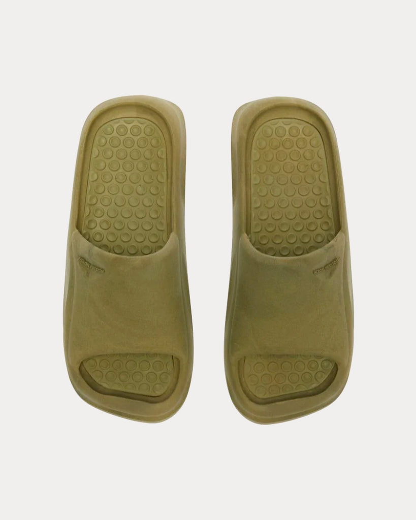 Eco Moulded Khaki Slides
