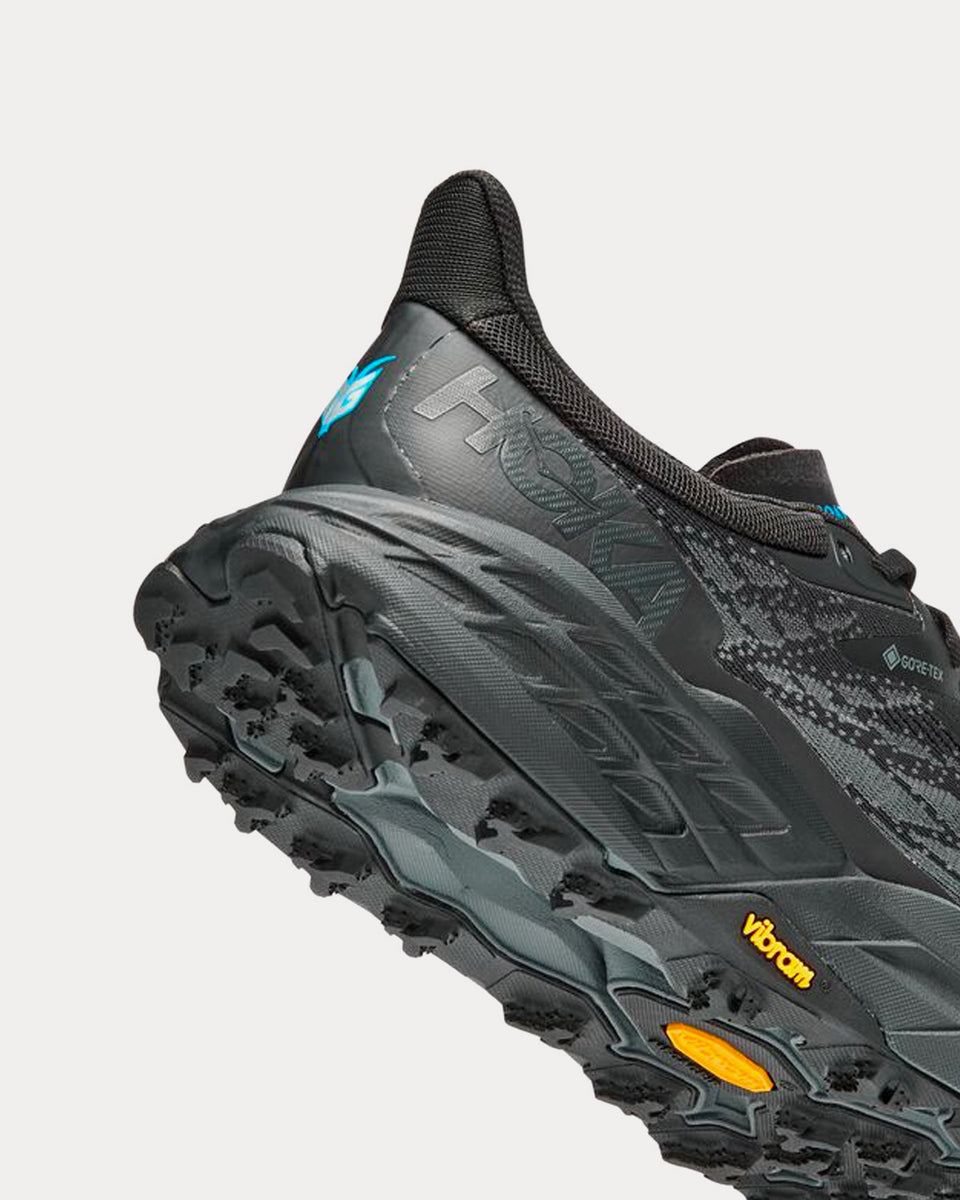 Hoka Speedgoat 5 GORETEX Black / Black Running Shoes Sneak in Peace