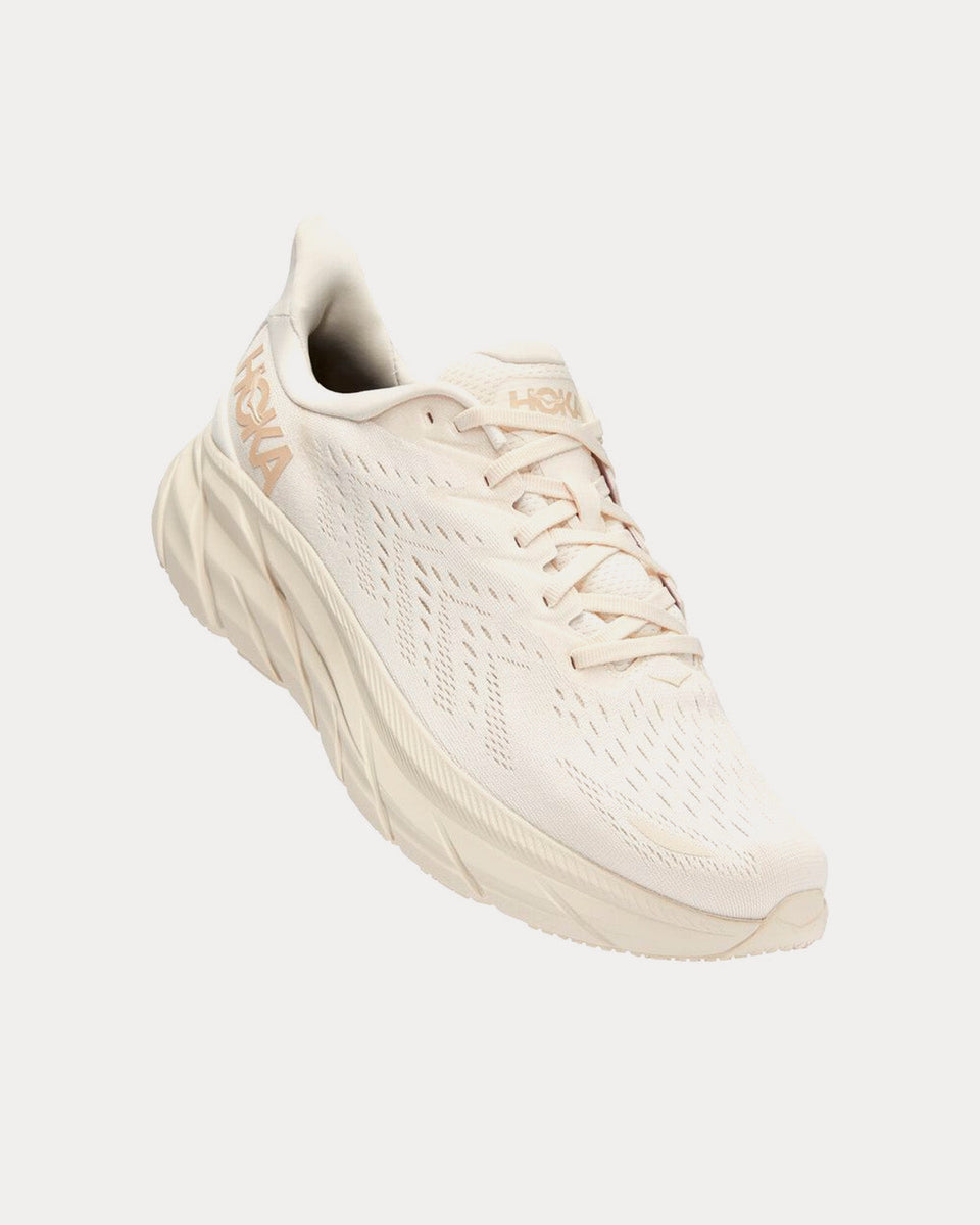 Hoka Clifton 8 Eggnog / Shifting Sand Running Shoes Sneak in Peace