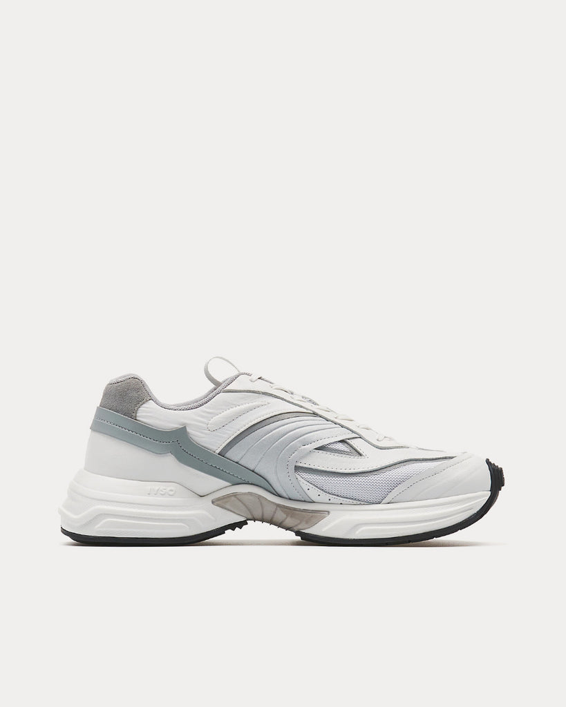 Acumik Tech White Low Top Sneakers