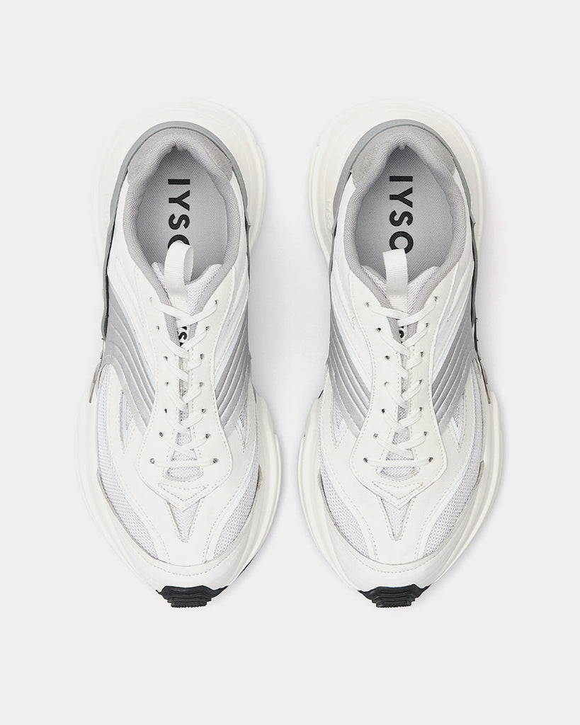 Acumik Tech White Low Top Sneakers