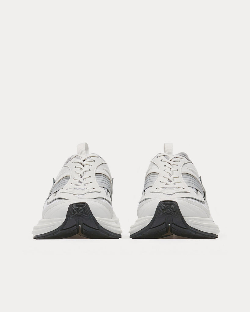 Acumik Tech White Low Top Sneakers