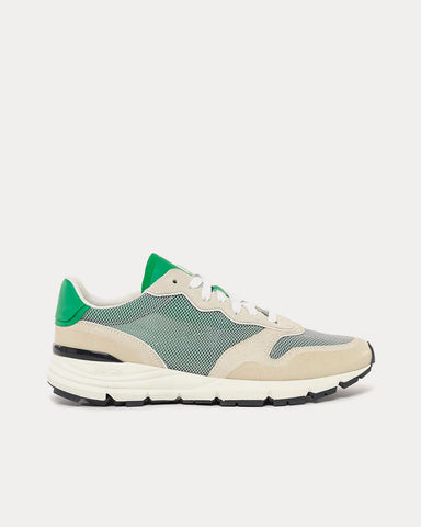 John Elliott Edition One Runner Sand / Kelly Green Low Top Sneakers