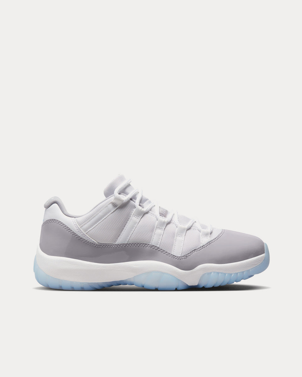 Jordan Air Jordan 11 Retro Low White / University Blue / Cement Grey Low Top Sneakers - Sneak in