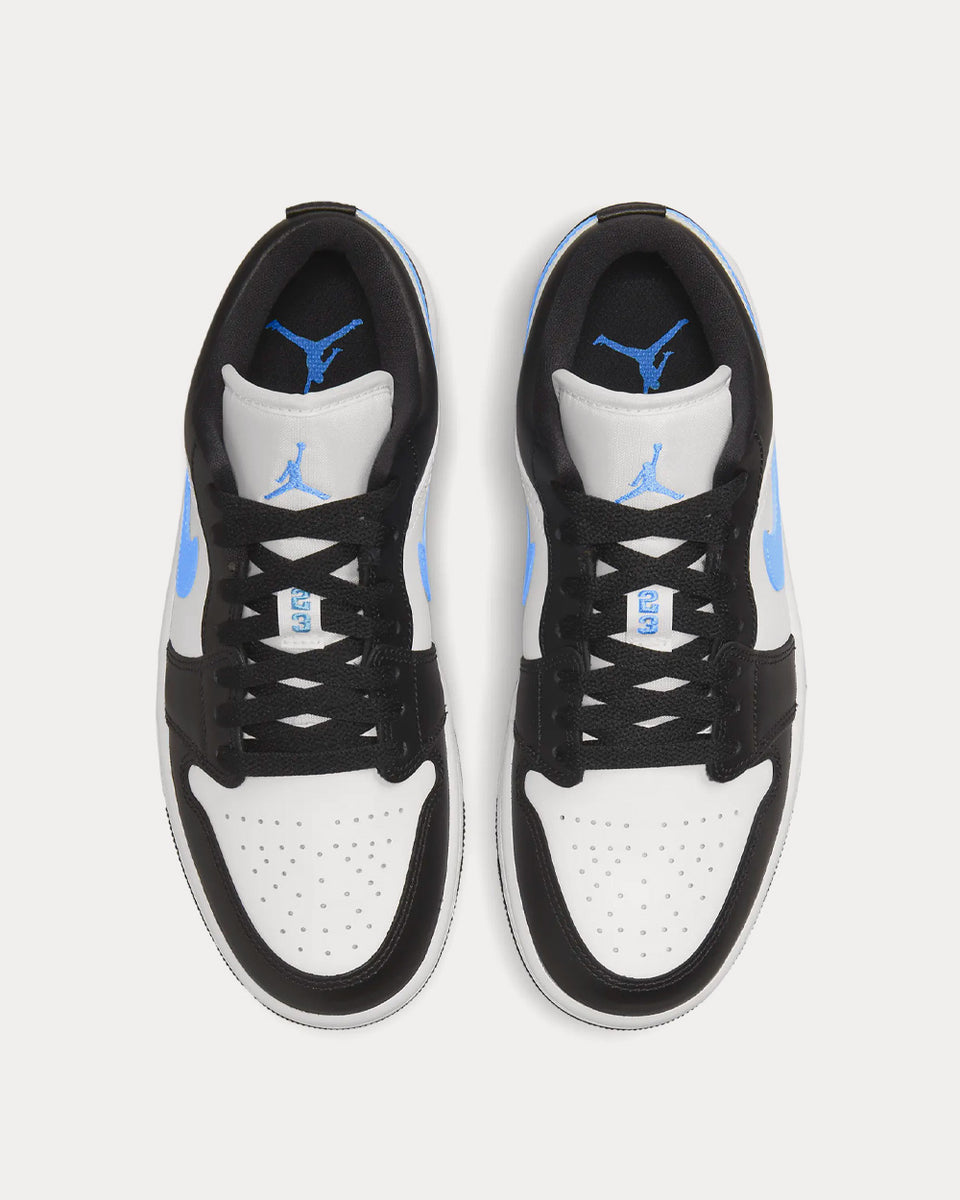 Womens black and deals white jordan 1