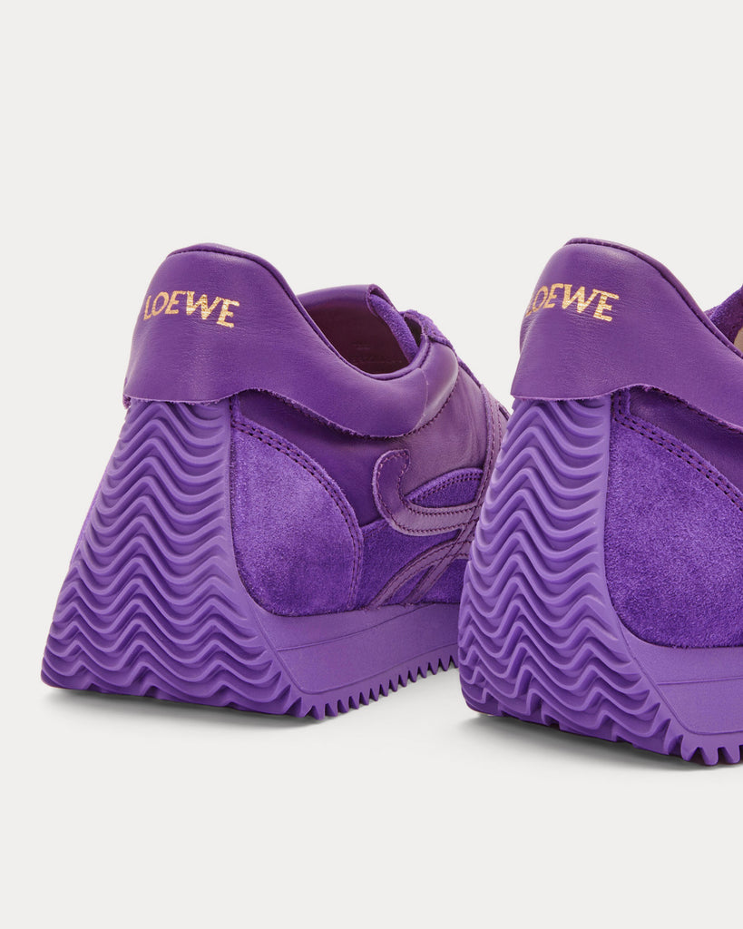 Flow Runner in Calfskin Bouganville Low Top Sneakers